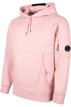 C.P. Company Sweathshirts & Hoodies, Herre, Lyserød, XL, Uld, Rosa Hættetrøje Stilfuldt Design