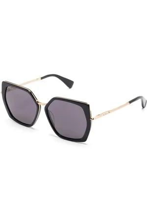 Max Mara Tilbehør, Dame, Sort, 56 MM, Tyl, Mm0136 01A Solbriller