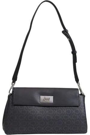 Calvin Klein Taske, Dame, Sort, ONE SIZE, Polyester, Sort Polyester Håndtaske Efterår/Vinter Kollektion