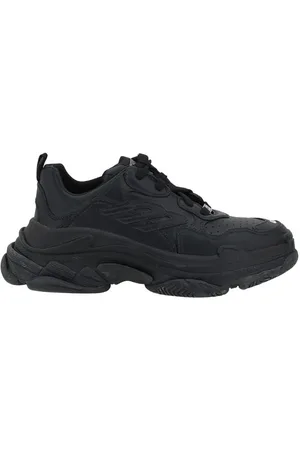 Balenciaga Sko, Herre, Sort, 39 EU, Chunky Platform Sneakers med Vævet Design