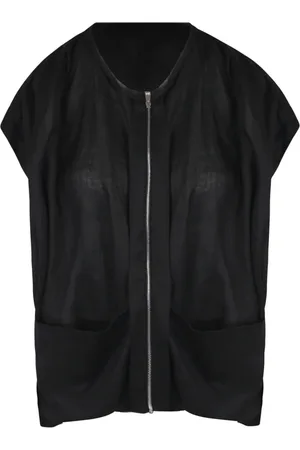 TELA Jakke, Dame, Sort, S, Uld, Stilfuld Zimpa Gilet