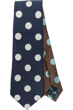 Paul Smith Tilbehør, Herre, Flerfarvet, ONE SIZE, Giant Spot Herre Slips