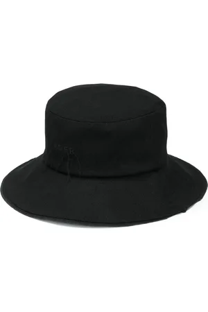 Ader Error Tilbehør, Herre, Sort, ONE SIZE, Tyl, Gade Stil Spand Hat Herremode