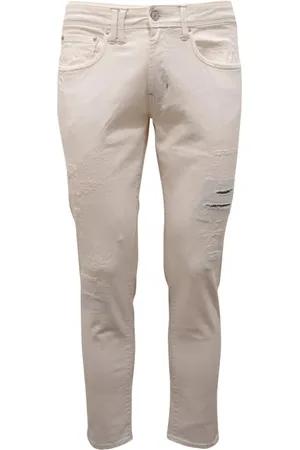 Cycle Jeans, Herre, Hvid, W33, Denim, Denim bukser, Made in Italy