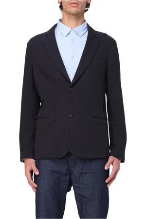 Emporio Armani Jakke, Herre, Blå, S, Blå Jakker til Mænd