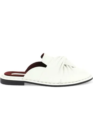 Stella McCartney Sko, Dame, Hvid, 39 EU, Uld, Stilfulde Sabot Sko til Kvinder