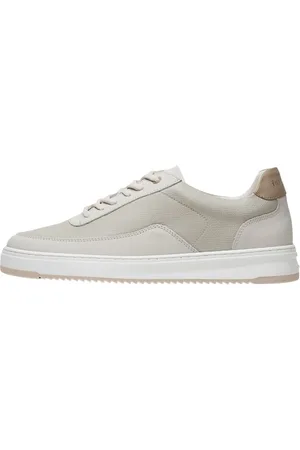 Filling pieces Sko, Herre, Hvid, 44 EU, Læder, Mondo Tech Crumbs