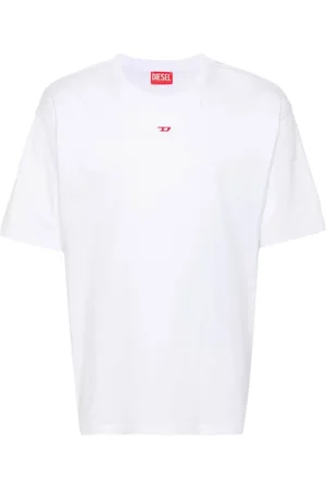 Diesel Top, Herre, Hvid, L, Bomuld, Hvide T-shirts og Polos