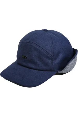 Paul & Shark Tilbehør, Herre, Blå, S, Uld, Cap med øreklapper