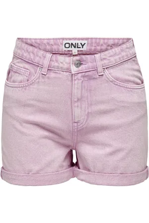 ONLY Shorts, Dame, Lyserød, XS, Bomuld, Kortærmet Casual T-shirt