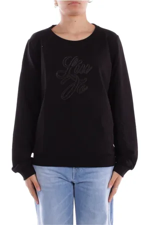 Liu Jo Sweathshirts & Hoodies, Dame, Sort, L, Bomuld, Sort Sport Logo Sweater