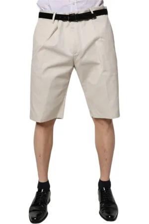 Dolce & Gabbana Shorts, Herre, , 3XL, Bomuld, Bomuld Stretch Bermuda Shorts
