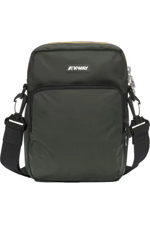 K-Way Taske, unisex, Grøn, ONE SIZE, Uld, Stilfuld Crossbody Taske til Daglig Brug