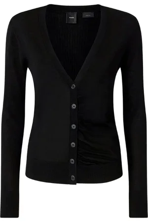 Pinko Strik, Dame, Sort, XS, Boise Cardigan Strikvarer