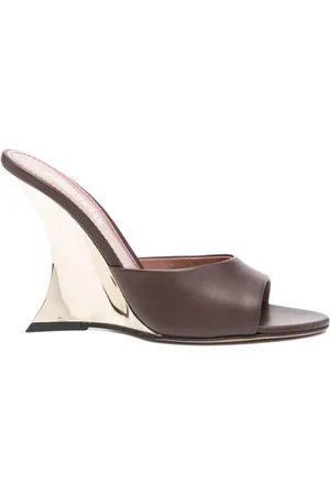 PARIS TEXAS Sko, Dame, Brun, 38 EU, Kvinders Sandaler Nina Mule