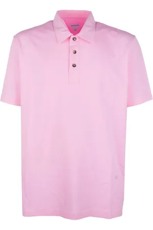 Bottega Veneta Top, Herre, Lyserød, XL, Klassisk Polo Shirt til Mænd
