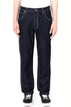 Dickies Jeans, Herre, Blå, W34 L32, Bomuld, Holdbare Jeans Kollektion