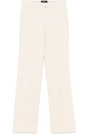 Etro Bukser, Dame, , XL, Uld, Ternede Bukser til Stilfulde Outfits