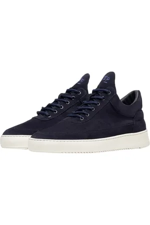 Filling pieces Sko, Herre, Blå, 39 EU, Suede, Lav Suede