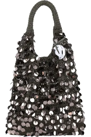 J.W.Anderson Taske, Dame, Flerfarvet, ONE SIZE, Uld, Paillet Hobo Taske Gunmetal Håndtaske
