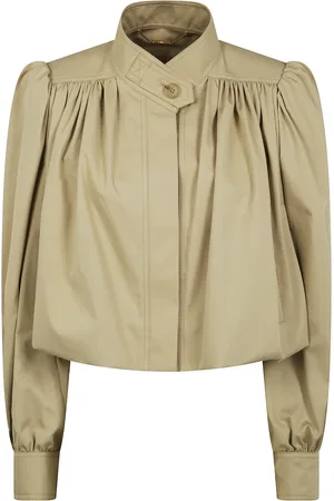 Chloé Bluser & Skjorter, Dame, , S, Glat Stretch Jersey Skildpadderyg Bluse