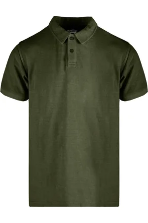 Bomboogie Top, Herre, Grøn, 2XL, Bomuld, Kortærmet polo