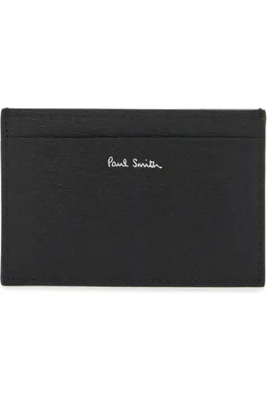 Paul Smith Tilbehør, Herre, Sort, ONE SIZE, Læder, Farveblok Læderkortholder