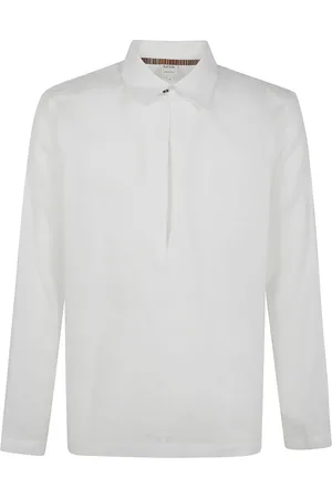 Paul Smith Top, Herre, Hvid, M, Afslappet pasform skjorte til mænd