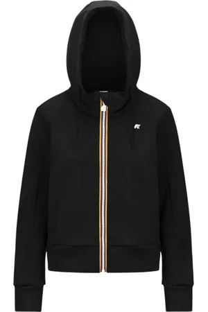K-Way Sweathshirts & Hoodies, Dame, Sort, M, Divine Light Spacer Lynlås gennem