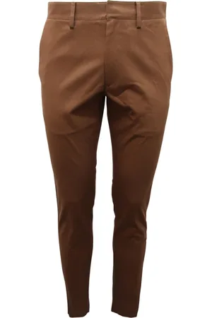 Etro Bukser, Herre, Brun, S, Slim Fit Grønne Bukser Lavet i Italien