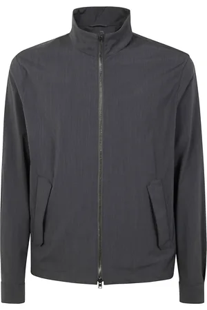 HERNO Jakke, Herre, Grå, 2XL, Uld, Stilfuld Herrejakke til enhver lejlighed