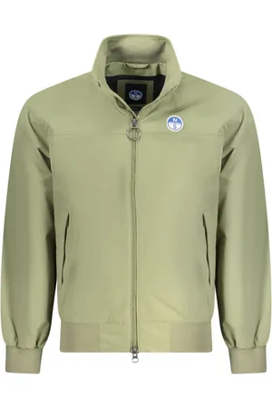 North Sails Jakke, Herre, Grøn, M, Grøn Polyamid Slim Fit Jakke