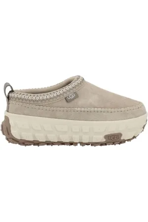 UGG Sko, Herre, , 43 EU, Læder, Tekstureret Platform Læder Sabots