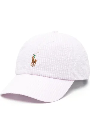 Ralph Lauren Tilbehør, Herre, Lyserød, ONE SIZE, Bomuld, Lyserød Seersucker Hat