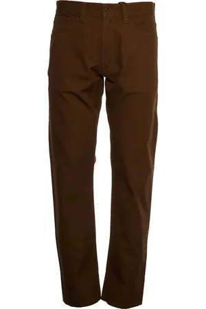 Filson Jeans, Herre, Brun, W32, Læder, Ruggine Jeans Regular Fit Metal Button