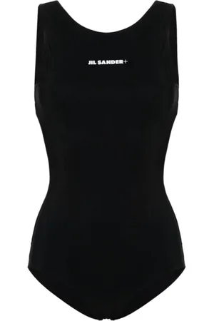 Jil Sander Badetøj, Dame, Sort, L, Sort badedragt