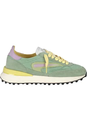 D.A.T.E. Sko, Dame, Grøn, 37 EU, Athletisk Sneakers i Navy og Sage