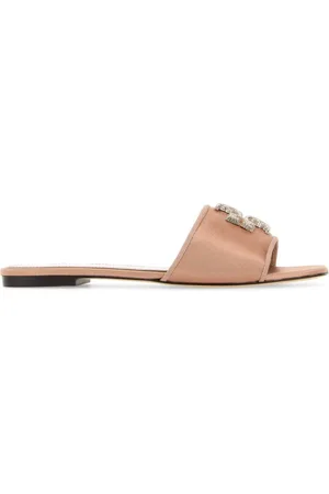 Tory Burch Sko, Dame, Lyserød, 35 EU, Satin, Eleanor Slippers