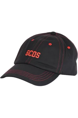 GCDS Tilbehør, Dame, Rød, ONE SIZE, Bomuld, Caps