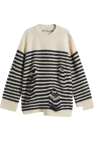 Acne Studios Strik, Dame, , M, Uld, Sort Strik Trøje