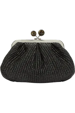 Max Mara Taske, Dame, Sort, ONE SIZE, Bomuld, Sort Pasticcino taske lille clutch