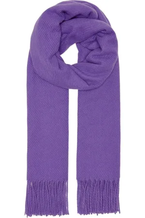 ONLY Tilbehør, Dame, Lilla, ONE SIZE, Polyester, Vibe Life Tørklæde