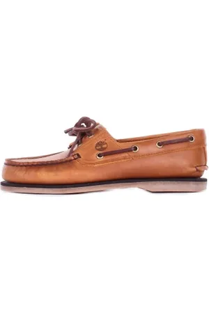 Timberland Sko, Herre, Brun, 45 EU, Læder, Læder Mokkasiner med Gummisål