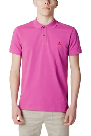 Peuterey Top, Herre, Lyserød, 2XL, Bomuld, Rosa Bomuld Polo Skjorte Forår/Sommer
