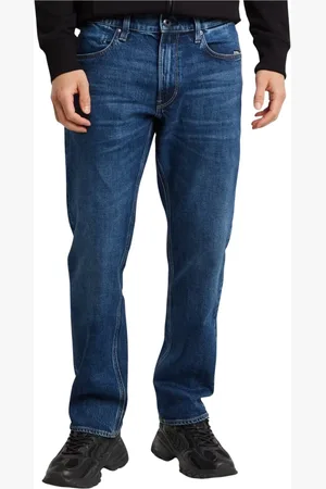 G-Star Jeans, Herre, Blå, W30, Uld, Stilfulde Denim Jeans til Mænd