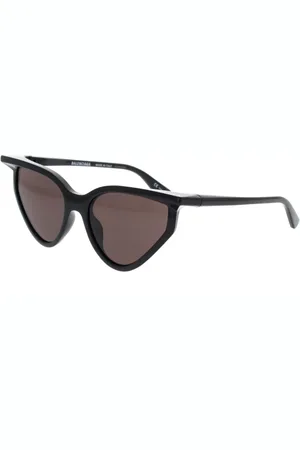 Balenciaga Tilbehør, Dame, Sort, 56 MM, Cat-eye solbriller med 3D-printet stel