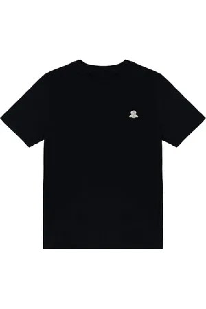 RefrigiWear Top, Herre, Sort, M, Bomuld, Sort Bomuld Logo Patch T-Shirt