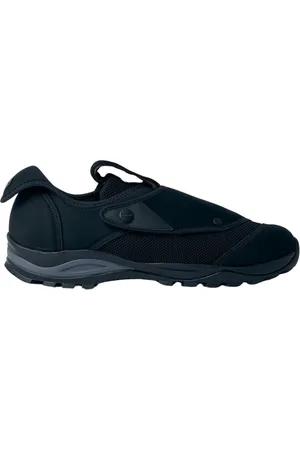 Kiko Kostadinov Sko, Herre, Sort, 44 EU, Nylon, Lagdelt-Nylon Sneakers med Vibram Sål
