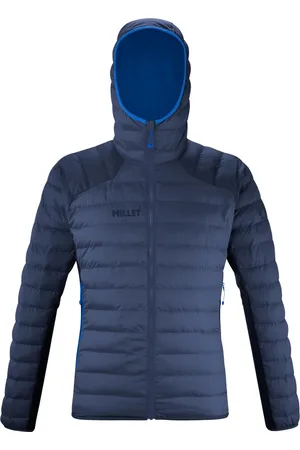 Millet Jakke, Herre, Blå, 2XL, Denim, Mørk Denim Varm Hættetrøje