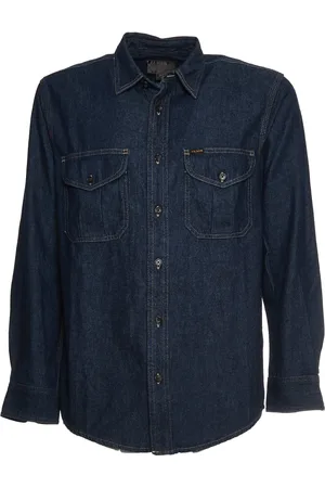 Filson Skjorte, Herre, Blå, L, Denim, Denim Guide Skjorte Rinse Indigo